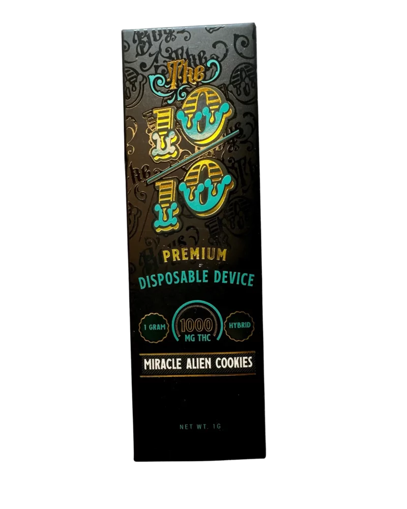 The 10/10 Boys Disposable THC Vape – Miracle Alien Cookies (Hybrid)