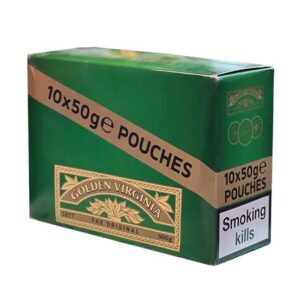 Golden Virginia Japanese Premium Loose Tobacco 500 Grams ( 10 x 50 Gr)
